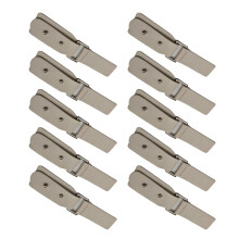Boutons de fermeture à pression en cuir, 10-Abeille blanche