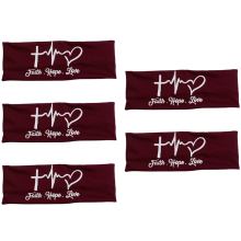Absorberende haarbanden, unisex haarband, ademend, elastisch, antislip ontwerp voor modieuze zomersportactiviteiten, breed ontwerp geschikt voor