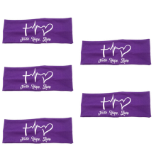 Absorberende haarbanden, unisex haarband, ademend, elastisch, antislip ontwerp voor modieuze zomersportactiviteiten, breed ontwerp geschikt voor