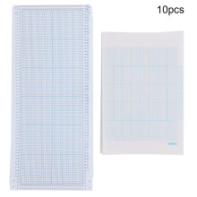 Tarjetas preperforadas para máquinas de tejer de 30 puntadas, tarjetas perforadas de precisión con cuadrícula y diseño profesional, universales.