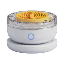 Automatic Fruit and Vegetable Washer with Rotation Cleaning, Deep Dirt Removal, Waterproof, White