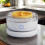 Automatic Fruit and Vegetable Washer with Rotation Cleaning, Deep Dirt Removal, Waterproof, White 3