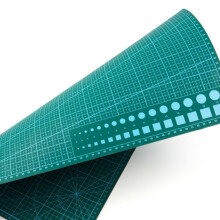 DoubleSided Cutting Mat A2 A3 A4 A5 Size Waterproof Green For Sewing And Carving Tools