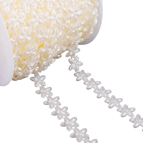 Artificial Pearls String Beads Chain for-Fivepointed star