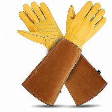 Gants de jardinage - 1Paris Small gants d'lagage de roses, gants de jardinage rsistants aux pines et aux coupures, gants de jardin en cuir complet
