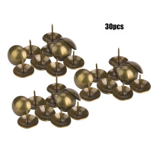 Antique Upholstery Tacks Decorative Furniture Nails Pins for Upholstered Furniture DIY Projects Vintage Decor Round Head Thickened Iron Nail