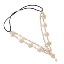 Kristallen Boheemse, elegante Boheemse of strandbruidslook met handgemaakte haaraccessoires. Hoogwaardige legering garandeert duurzaamheid, ideaal