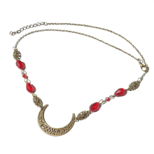 Vintage geïnspireerde haarketting met strasssteentjes, verstelbare maat voor universeel comfort, ideaal voor feestjes, gala-avonden, fotoshoots,