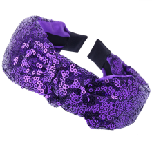 Rainbow Jeweled Headbands For Women, Sparkly Padded Sequin Glitter Headband For Fashion Sports Hairband, Elastic Bling Hairband For Women And Girls