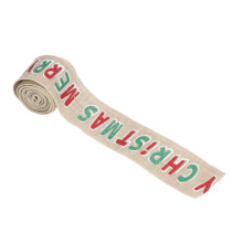 Adjustable Shape Ribbon With Checkered Edge Design, Durable And Not Easy To Fade Wired Edge Ribbons For Christmas Decor Plaid Edge Design Fabric