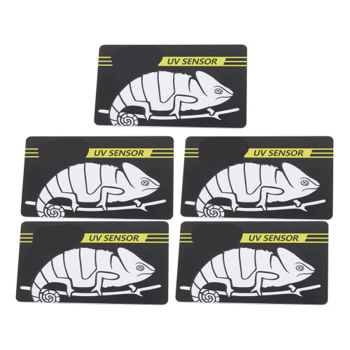 Reusable UVB Sensor Card for Reptile Lamps - Quick 10 Second Test 2