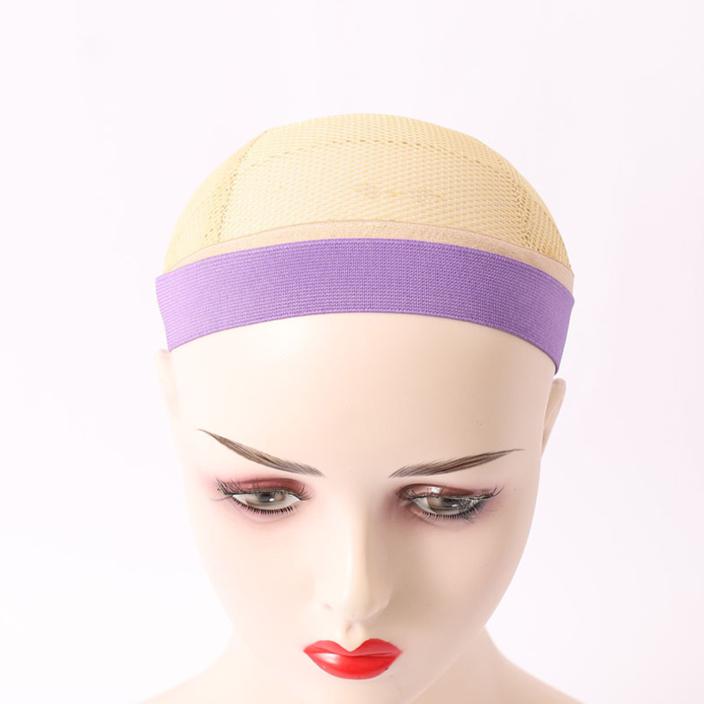 Protective Wig Cap, Convenient Hair Hold, 7 Pieces Mesh Weave Cap Breathable Stretch Spandex, Strong Elasticity, Adjustable Straps for Perfect Fit, No