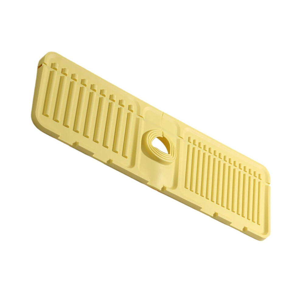 Kitchen Faucet Splash Guard Silicone Sink Mat With Drainage Nonslip Easy Clean For Counter 9199774182461