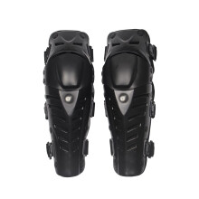 Knee Pads 2 Pairs AntiFall Shock Resistant Flex Nonslip Portable Color Black For Bicycle Cycling Riding