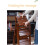 Folding Wooden Step Stool Chair with Extra Steps for Home Library, Office, Kitchen Use (Yellow) 4