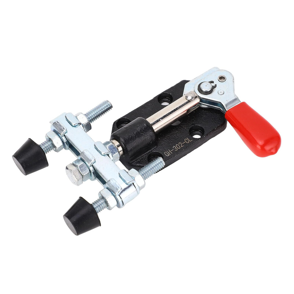 Dual Head Push Pull Toggle Clamp 90Kg Capacity Quick Release Carbon Steel For Metal Plates 9199774182676