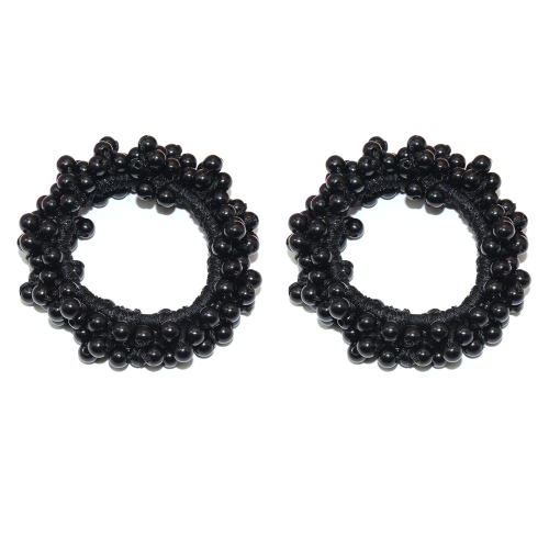 Accessori per capelli con perle: cerchietto alla moda, perle artificiali, elastici per un comfort ottimale.
