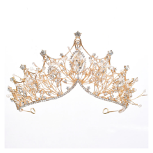 Prinsessentiara's met strasssteentjes, bruidstiara voor vrouwen - Koninklijke Glorie, anti-allergische legering, verjaardagsdecoratie,