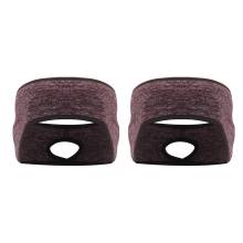 Fleece Stretchy Thermal, Moisture Wicking Sports Headbands, Versatile Use for Winter Activities, One Size Fits All for Men & Women (2 Pieces)