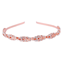 Bruidshoofdsieraad van kristal, verstelbare maat, elegante stijl, geschikt voor de bruid en bruidsmeisjes.