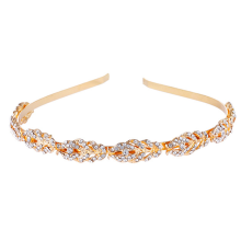Bruidshoofdsieraad van kristal, verstelbare maat, elegante stijl, geschikt voor de bruid en bruidsmeisjes.
