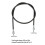 Durable 39in Speedometer Cable Compatible with 49cc to 300cc Vehicles 4