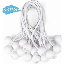 40 pcs White Multifunctional Tent Fixed Rope Ball