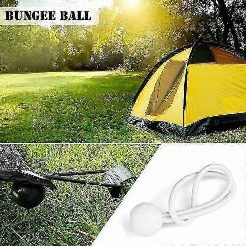 40 pcs White Multifunctional Tent Fixed Rope Ball 2