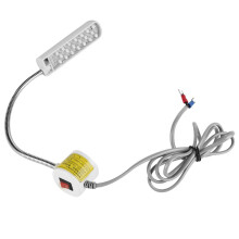 Nastaviteľné osvetlenie LED svetlo na šijací stroj Magnetický podstavec Flexibilný husí krk Ochrana očí Jasné osvetlenie Energeticky