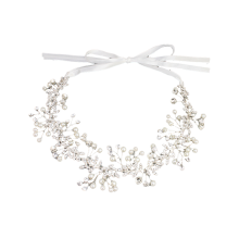 Haarschmuck für Blumenmädchen, Hochzeitshaarband mit funkelnden Strasssteinen, Brauthaarschmuck für Mädchen,