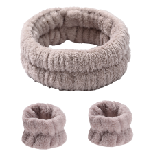 Bandeau de maquillage en microfibre, accessoire pour cheveux adorable avec nœud papillon, idéal pour les soins spa et le lavage quotidien du