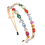 Accessorio per capelli alla moda, design elegante e comodo da indossare per donne, ragazze e bambine, colorato 1