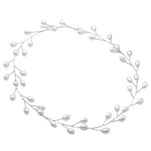Corona floreale, copricapo da sposa con cristalli e fascia regolabile, ideale per matrimoni, balli, feste di fine anno, feste di bentornato e altre