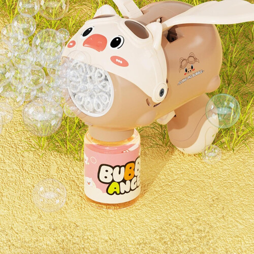 Bubble Machine Electric Bubble Blower with Continuous Stream for Parties Weddings Birthdays 18cm 1