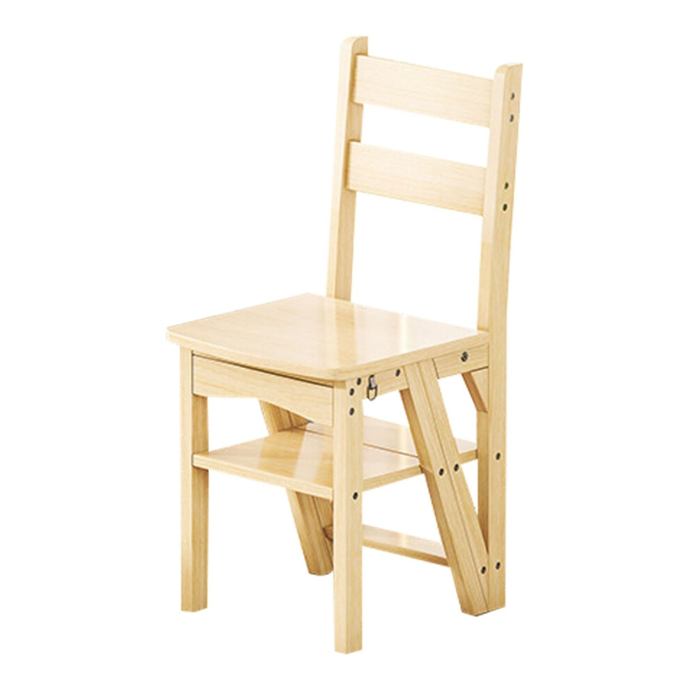 Folding Ladder Stools Foldable Step Stool Outdoor Convertible Ladder Chair Library And Garden Use Yellow Spacesaving 9382693525468
