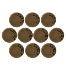 Snap Tack Button Fastener for Pants, Reusable Adjustable Metal Button Pins Replacement, No Tools Required Easy Install Corrosion Resistant Button