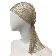 Hochwertiges, mit Strass besetztes Mesh-Haarband, dehnbares Haarband für Damen, elegantes und charmantes Modeaccessoire, ideal für Clubs und