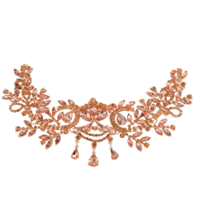 Elegante tiara para mujeres y niñas, corona de princesa decorada con diamantes de imitación, adecuada para diversas ocasiones, regalo para ella.