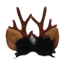 Elegante Geweih-Haarspange für festliche Stimmung, bequemes und praktisches Haaraccessoire für Weihnachten, Kostümpartys, Feiertage, vielseitig