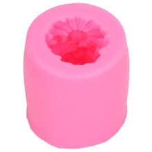 Molde de silicone em formato de flor para decoração de bolos, design 3D de girassol, antiaderente, resistente ao calor, flexível, para materiais