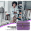 Large Capacity DoubleLayer Sewing Storage Box Organizer with Accessories Basket, Purple 2