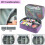 Large Capacity DoubleLayer Sewing Storage Box Organizer with Accessories Basket, Purple 4