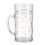 Beer Mugs With Wide Handle, 1000ml Capacity, Dimpled Style, Authentic Dimpled Mug, Practical Design 1