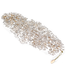 Elegantes Brautstirnband für Damen, Kristall-Haaraccessoire mit stilvollem Design, perfektes Geschenk für Bräute und Mädchen an ihrem besonderen