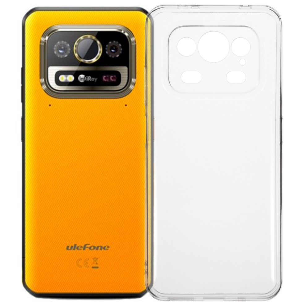 (Transparent) For Ulefone Armor 25T Pro Case Soft Tpu Drop Protection Phone Cover - Black 6914282472933