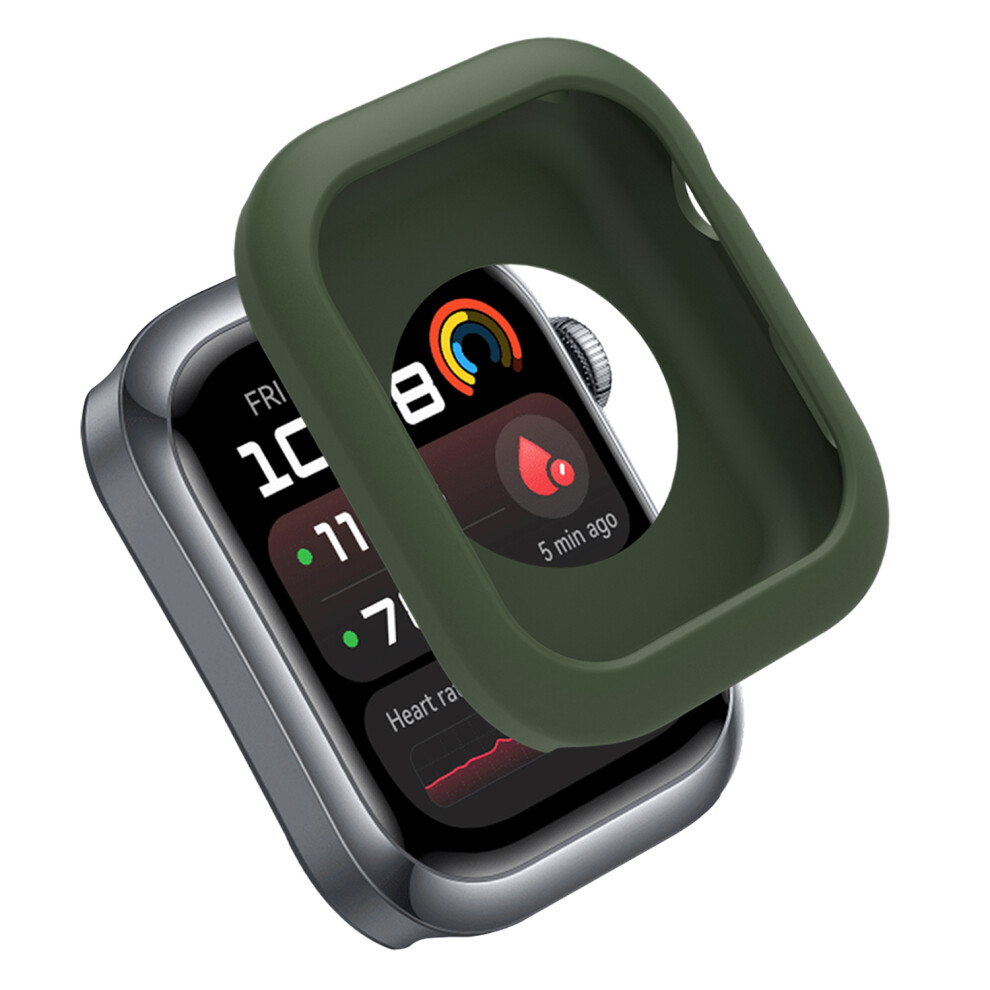 (Dark ) For Huawei Watch D2 Silicone Cover Protective Case - Dark Green 6914284646035