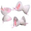 Κορδέλα μαλλιών με αυτιά γάτας και χειροποίητη γούνα, κλιπ μαλλιών με γούνα για 1