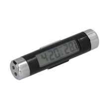 K01 Auto-Thermometer LCD-Uhr – Multifunktional, Batteriebetrieben, 8,5x1,7cm
