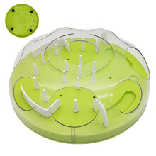 Cat Slow Feeder Detachable Interactive Puzzle Cat Bowl with NonSlip Base 12x5in Dispenser