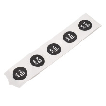 30 Stück Wasserfeste PVC NFC-Tags 504 Byte für TagMo Phone - Schwarz